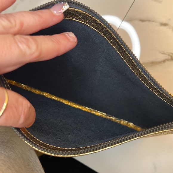 Lovely Marc Jacobs Gold Clutch or Makeup Bag - Picture 4 of 5